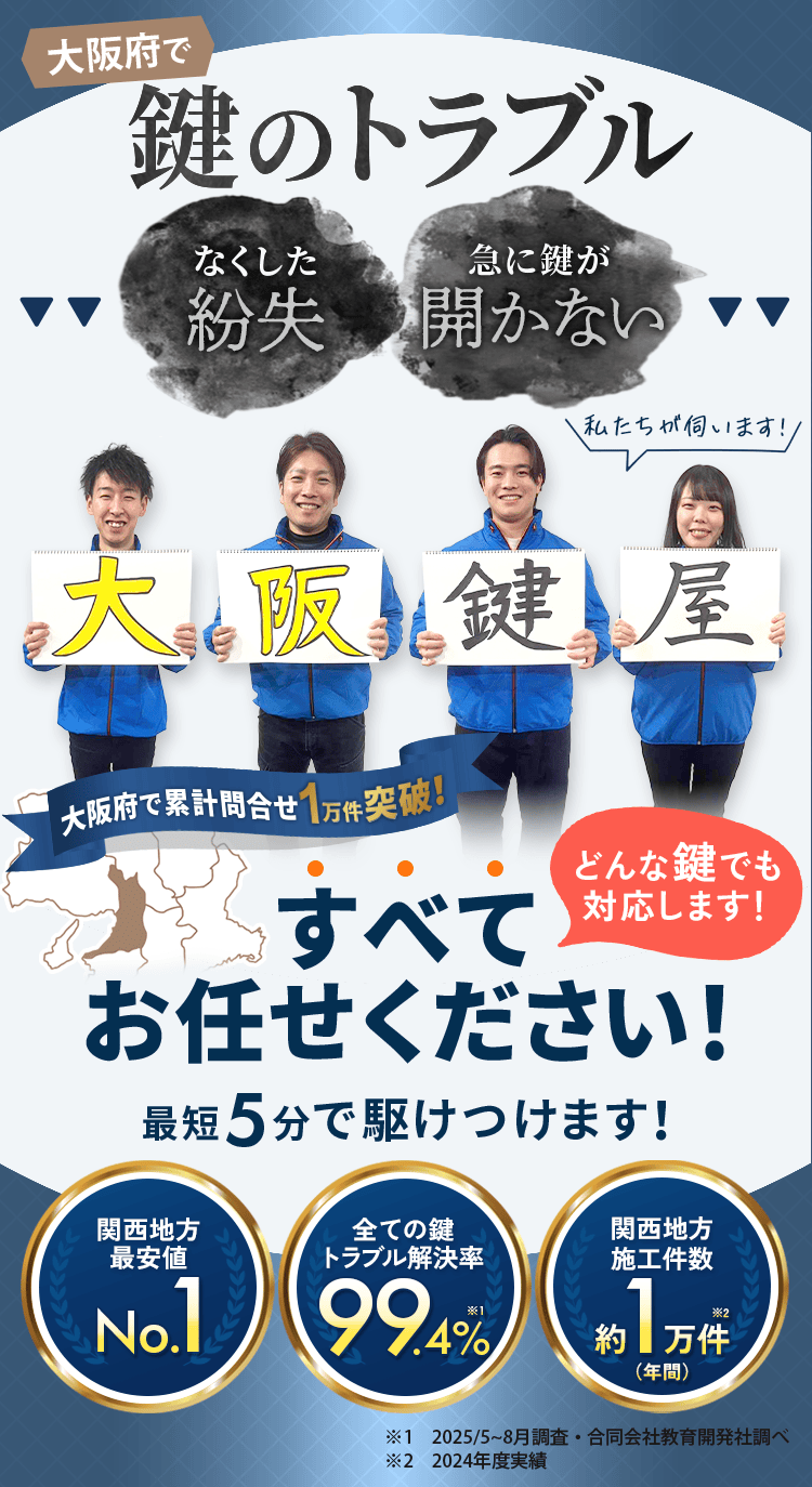 鍵のトラブルからいち早く抜け出すなら鍵のなんでも屋